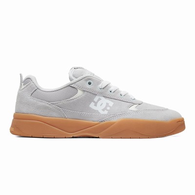DC Penza Men's Grey/White Sneakers Australia Sale ZNB-194